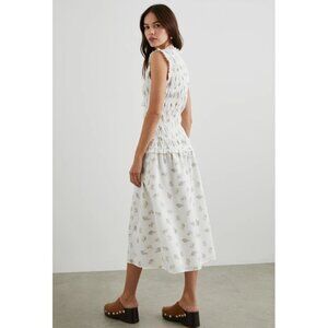 New Rails Dion Drop Waist Smocked Dress in Amaryllis Cottagecore Size M